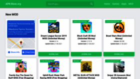 What Apk-store.org website looked like in 2021 (2 years ago)