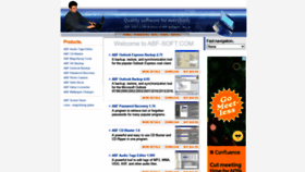 What Abf-soft.com website looked like in 2021 (2 years ago)