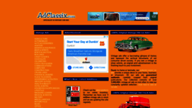 What Adclassix.com website looked like in 2021 (2 years ago)