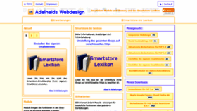 What Adelheids-webdesign.de website looked like in 2021 (2 years ago)