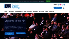 What Adi.org.uk website looked like in 2021 (2 years ago)