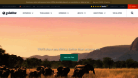 What Africansafaritravelexpert.com website looked like in 2021 (2 years ago)