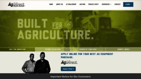 What Agdirect.com website looked like in 2021 (2 years ago)