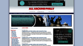 What Allaroundphilly.com website looked like in 2021 (2 years ago)