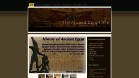 What Ancient-egypt.org website looked like in 2021 (2 years ago)
