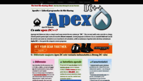 What Apexdc.ro website looked like in 2021 (2 years ago)