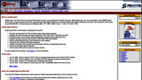 What Aspencrypt.com website looked like in 2021 (2 years ago)