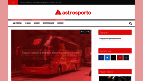What Astrosporto.com website looked like in 2021 (2 years ago)
