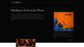 What Aupress.ca website looked like in 2021 (2 years ago)