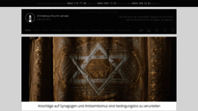 What Ahmadiyya.de website looked like in 2021 (2 years ago)