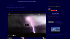 What Australiasevereweather.com website looked like in 2021 (2 years ago)