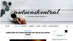 What Autocadcentral.com website looked like in 2021 (2 years ago)