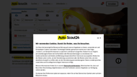 What Autoscout.at website looked like in 2021 (2 years ago)