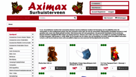 What Aximax.nl website looked like in 2021 (4 years ago)