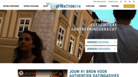 What Attractiongym.nl website looked like in 2021 (2 years ago)