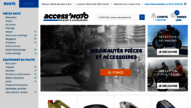 What Access-moto.com website looked like in 2021 (2 years ago)