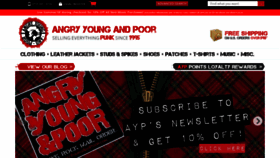 What Angryyoungandpoor.com website looked like in 2021 (2 years ago)
