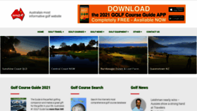 What Ausgolf.com.au website looked like in 2021 (2 years ago)