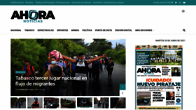 What Ahoranoticias.com.mx website looked like in 2021 (2 years ago)