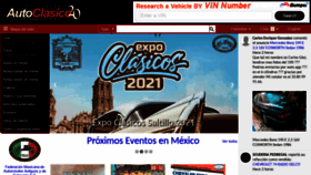 What Autoclasico.com.mx website looked like in 2021 (2 years ago)