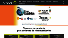 What Argoselectrica.com website looked like in 2021 (3 years ago)