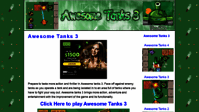 What Awesometanks3.com website looked like in 2021 (2 years ago)