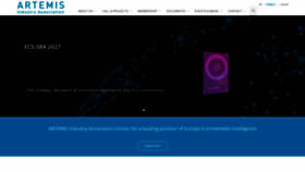 What Artemis-ia.eu website looked like in 2021 (2 years ago)