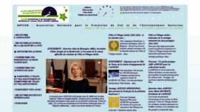 What Anpcen.fr website looked like in 2021 (2 years ago)