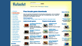 What Arcade-games.relaxlet.com website looked like in 2021 (2 years ago)