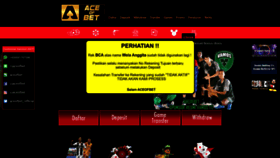 What Aceofbet.com website looked like in 2021 (2 years ago)
