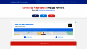 What Adobestock-downloader.beatsnoop.com website looked like in 2021 (2 years ago)