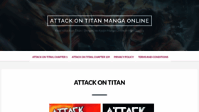 What Attackontitan.online website looked like in 2021 (2 years ago)