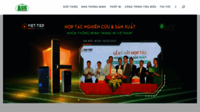 What Asis.vn website looked like in 2021 (2 years ago)