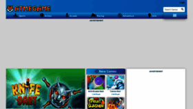 What Atmegame.com website looked like in 2021 (2 years ago)