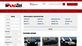 What Autozel.com website looked like in 2021 (2 years ago)