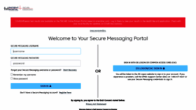 What App.tolsecuremessaging.com website looked like in 2021 (2 years ago)