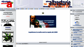 What Altrestorie.org website looked like in 2021 (2 years ago)