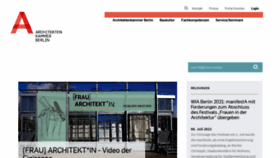 What Ak-berlin.de website looked like in 2021 (2 years ago)