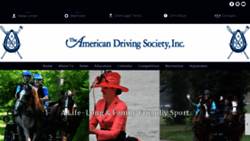 What Americandrivingsociety.org website looked like in 2021 (2 years ago)