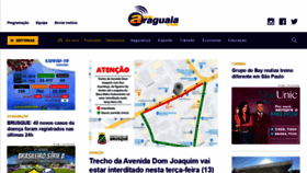 What Araguaiabrusque.com.br website looked like in 2021 (2 years ago)