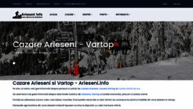 What Arieseni.info website looked like in 2021 (2 years ago)