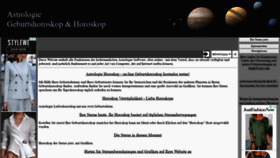 What Astral-horoskop.com website looked like in 2021 (2 years ago)