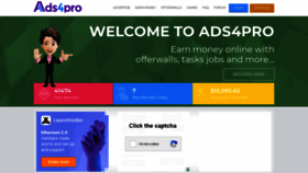 What Ads4.pro website looked like in 2021 (2 years ago)