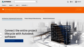 What Autodesk.com.au website looked like in 2021 (2 years ago)