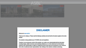 What Asbl.in website looked like in 2021 (2 years ago)