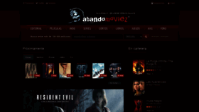 What Abandomoviez.net website looked like in 2021 (2 years ago)