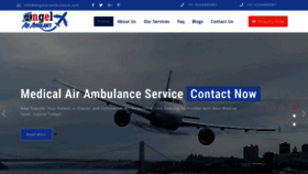 What Angelairambulance.com website looked like in 2021 (2 years ago)