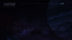 What Afan.org website looked like in 2021 (2 years ago)