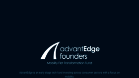 What Advantedge.vc website looked like in 2021 (2 years ago)