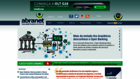What Abranet.org.br website looked like in 2021 (2 years ago)
